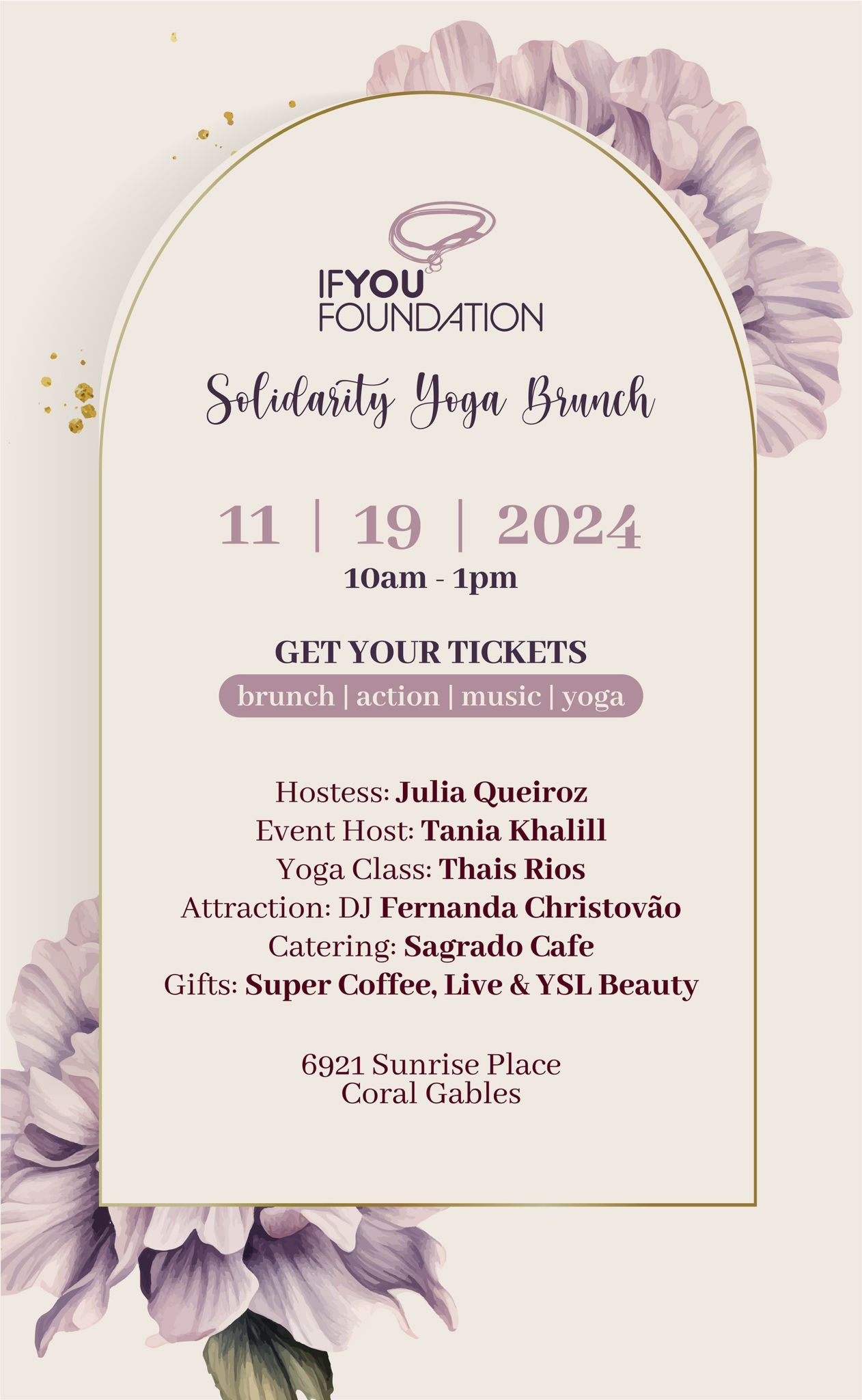 IF You Solidarity Yoga Brunch